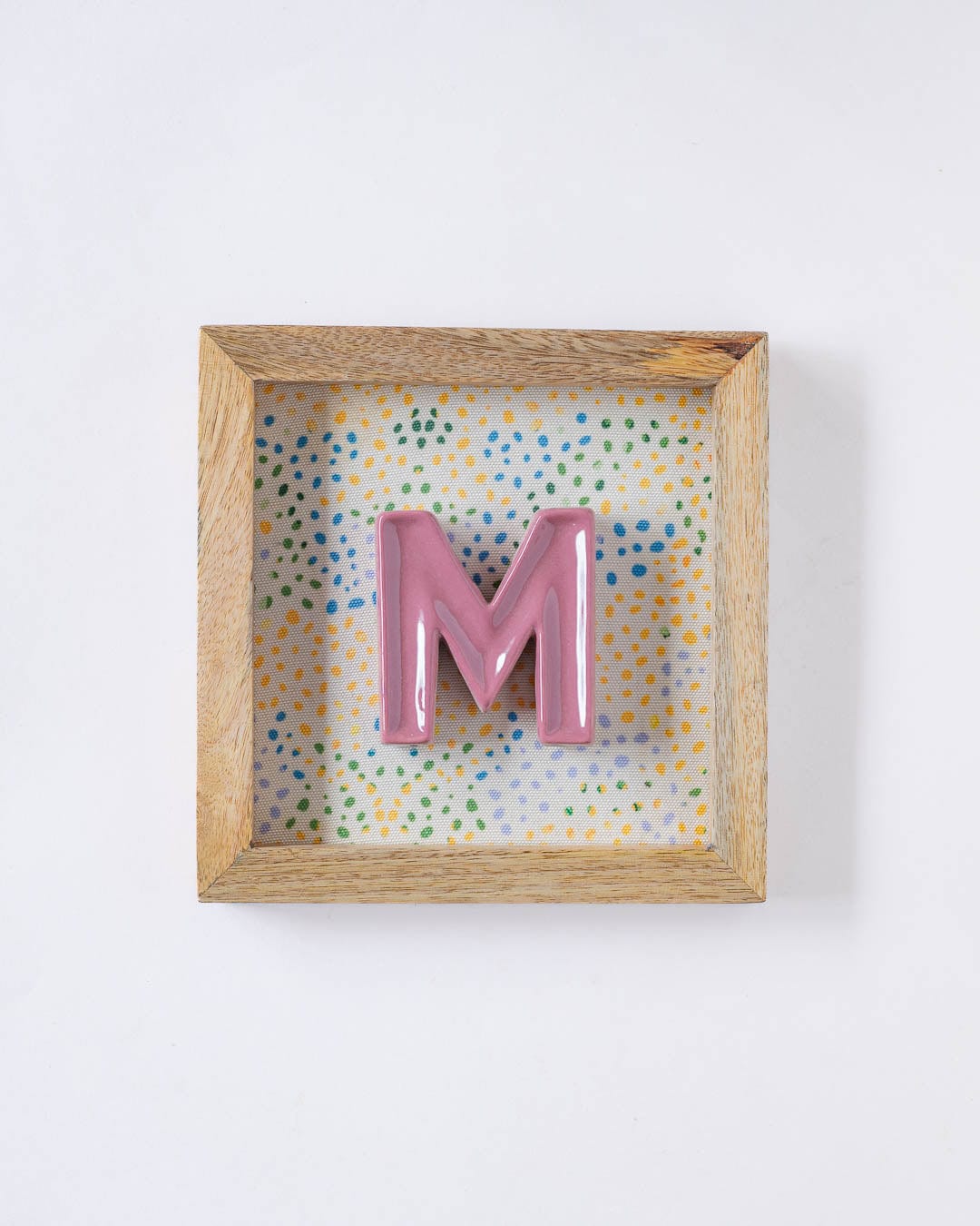 Wall Decor Mini Mottled Mono Wall Hanging - Pink