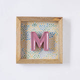 Wall Decor Mini Mottled Mono Wall Hanging - Pink
