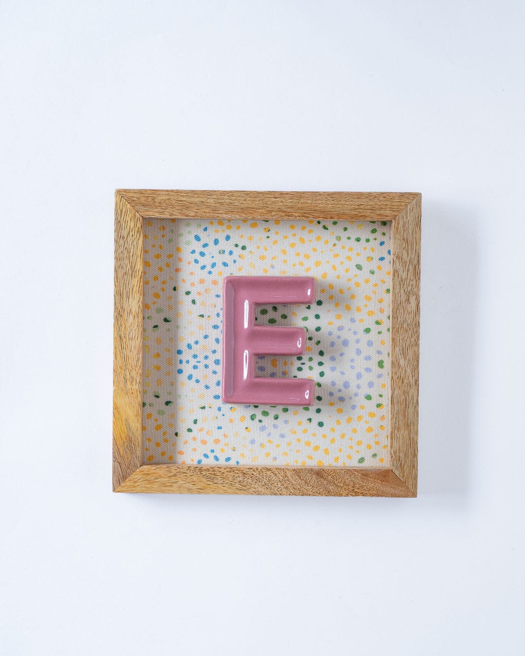 Wall Decor Mini Mottled Mono Wall Hanging - Pink