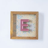 Wall Decor Mini Mottled Mono Wall Hanging - Pink