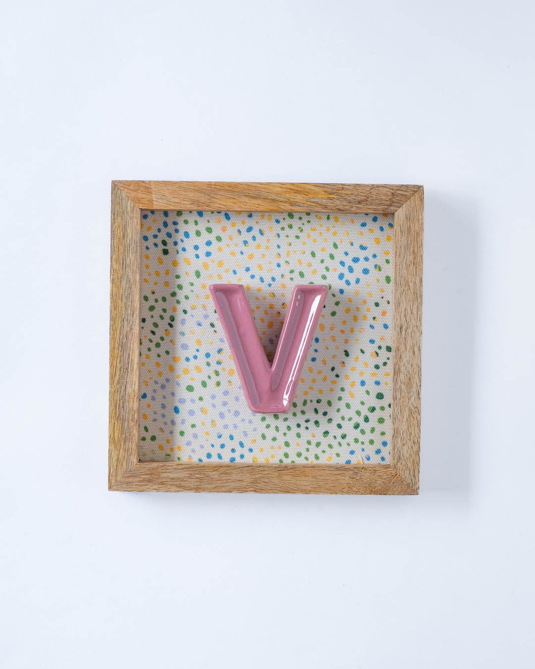 Wall Decor Mini Mottled Mono Wall Hanging - Pink