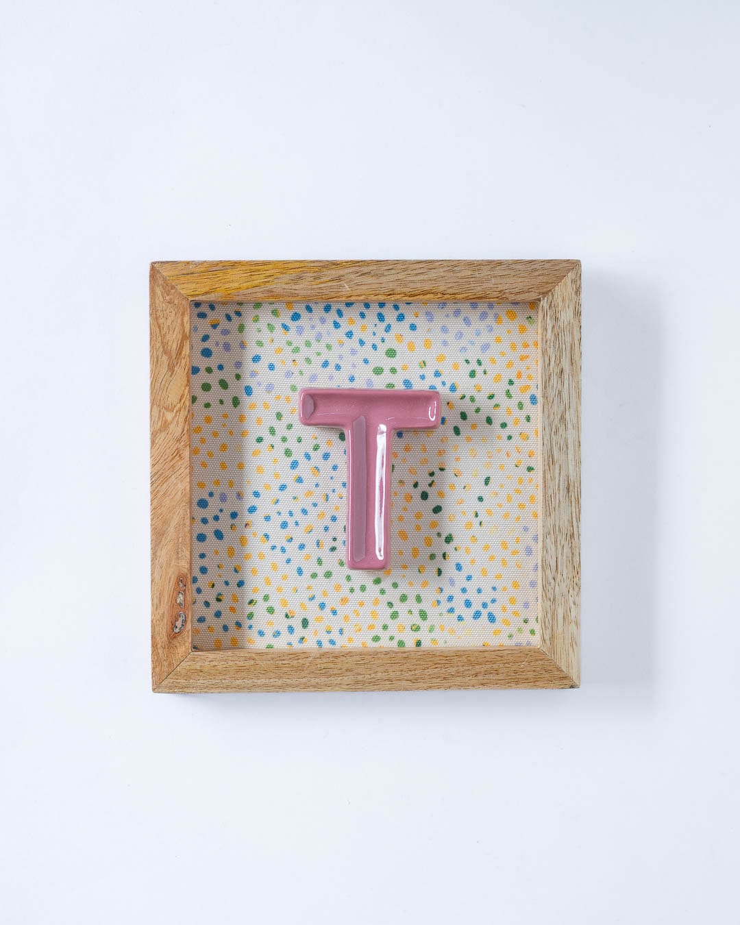Wall Decor Mini Mottled Mono Wall Hanging - Pink