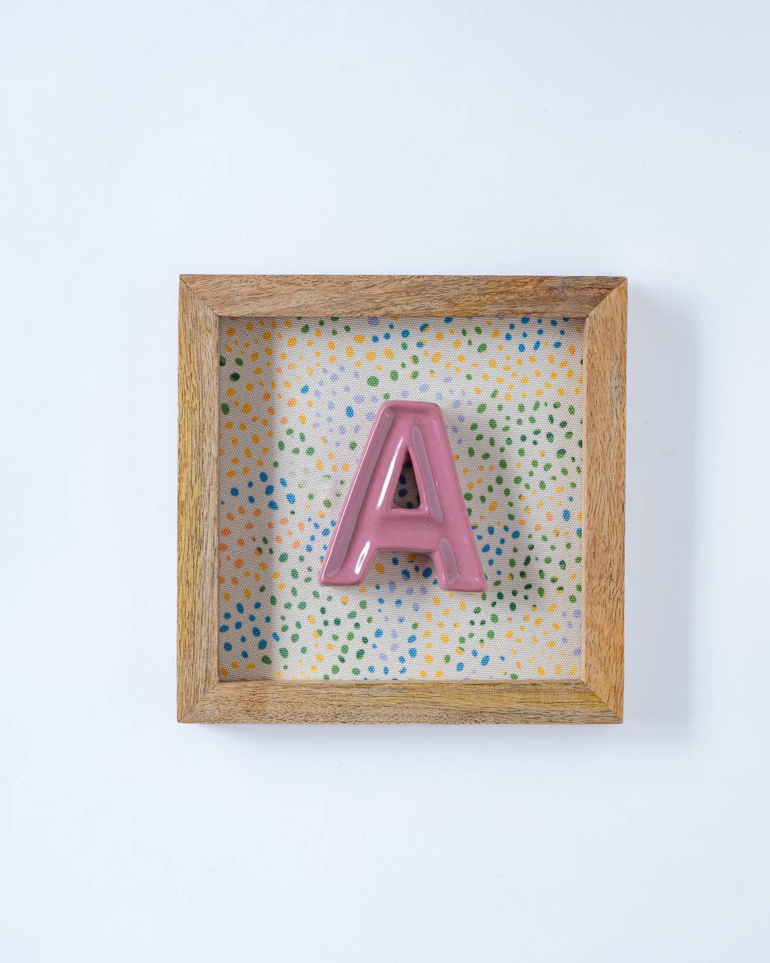 Wall Decor Mini Mottled Mono Wall Hanging - Pink