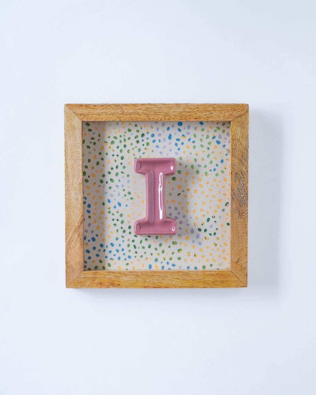 Wall Decor Mini Mottled Mono Wall Hanging - Pink
