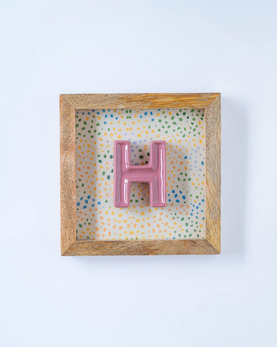 Wall Decor Mini Mottled Mono Wall Hanging - Pink