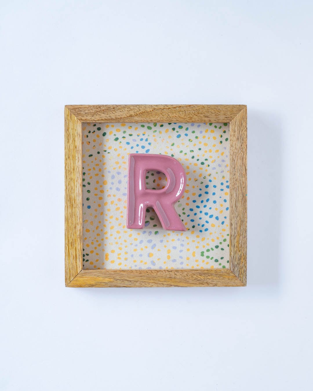 Wall Decor Mini Mottled Mono Wall Hanging - Pink