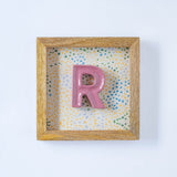 Wall Decor Mini Mottled Mono Wall Hanging - Pink