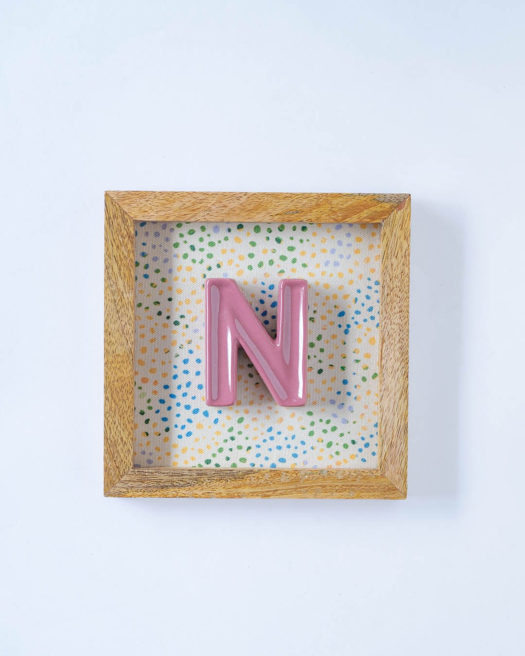 Wall Decor Mini Mottled Mono Wall Hanging - Pink