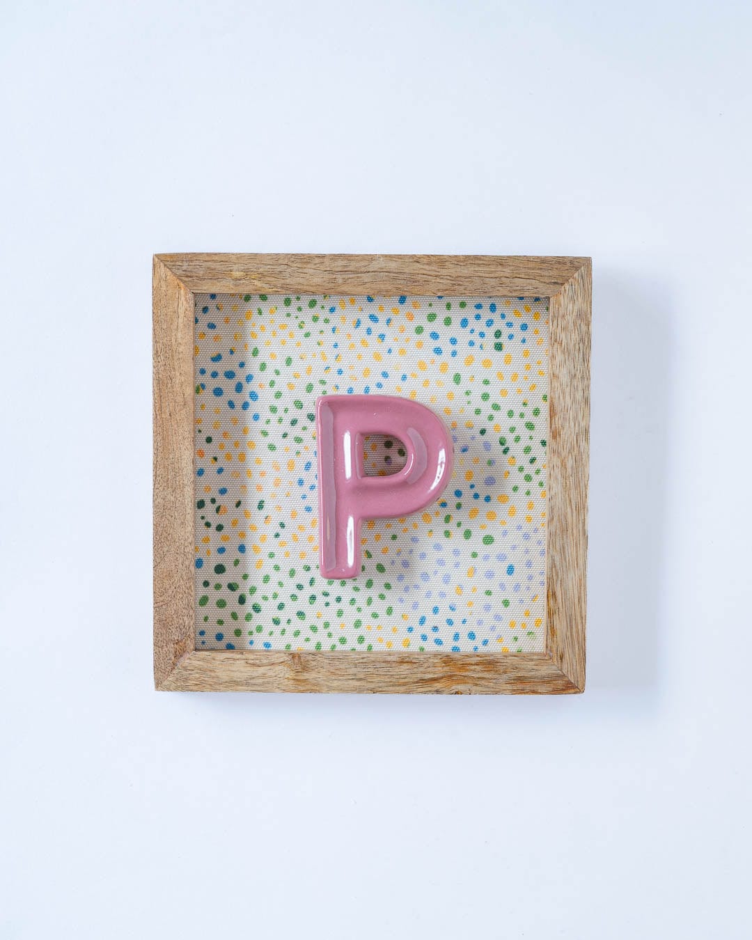 Wall Decor Mini Mottled Mono Wall Hanging - Pink