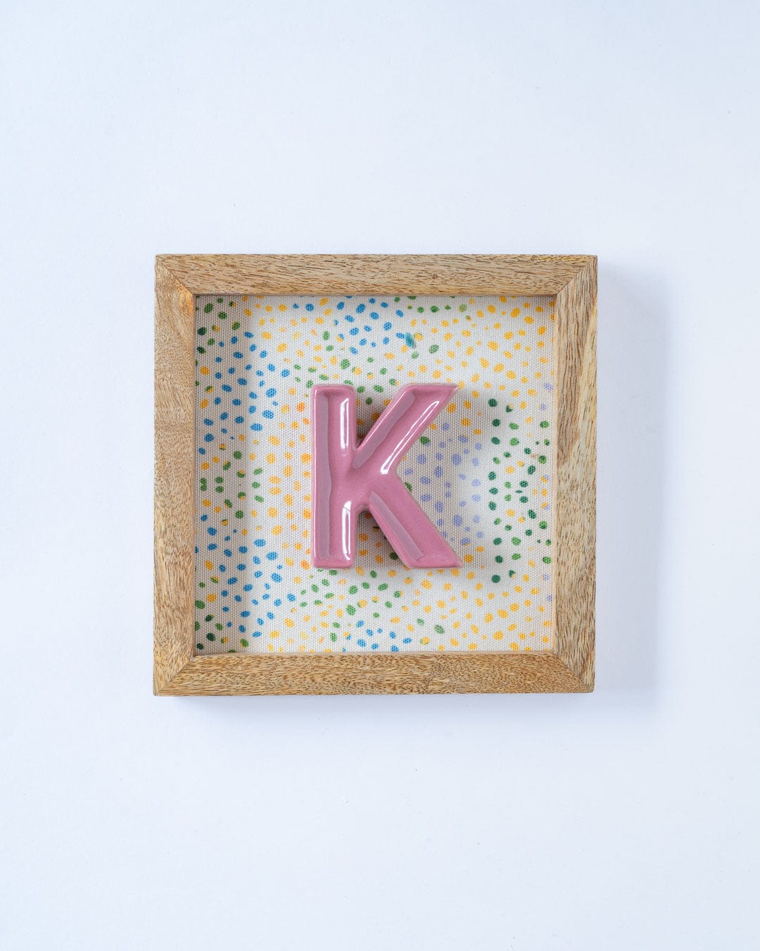 Wall Decor Mini Mottled Mono Wall Hanging - Pink