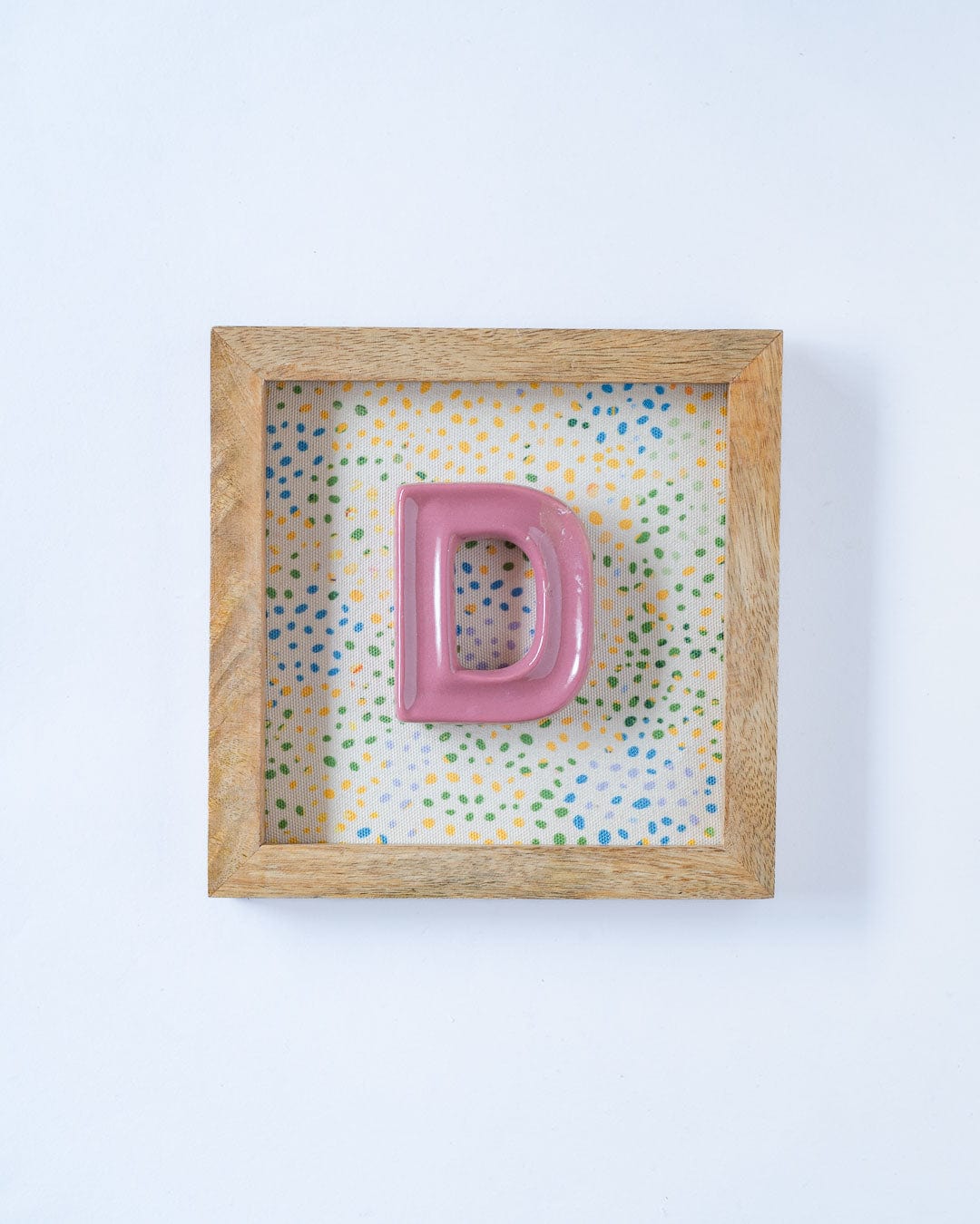 Wall Decor Mini Mottled Mono Wall Hanging - Pink