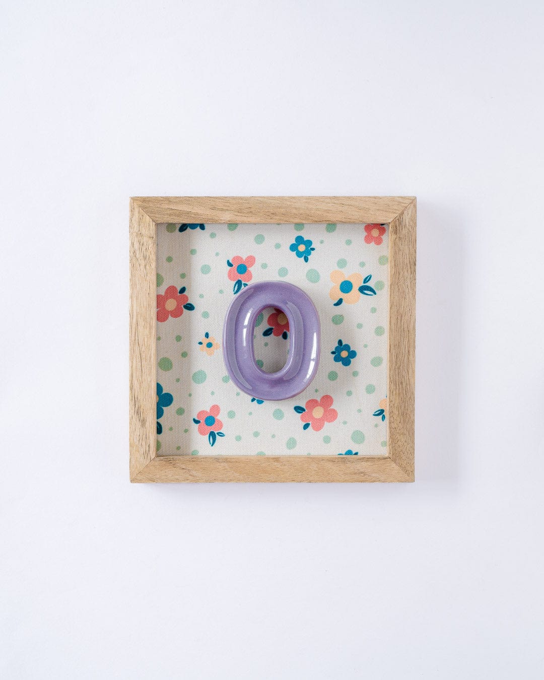 Wall Decor Mini Mottled Mono Wall Hanging - Purple