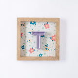 Wall Decor Mini Mottled Mono Wall Hanging - Purple