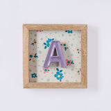 Wall Decor Mini Mottled Mono Wall Hanging - Purple