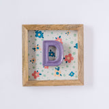 Wall Decor Mini Mottled Mono Wall Hanging - Purple