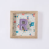 Wall Decor Mini Mottled Mono Wall Hanging - Purple