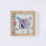 Wall Decor Mini Mottled Mono Wall Hanging - Purple