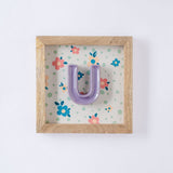 Wall Decor Mini Mottled Mono Wall Hanging - Purple