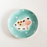 Wall Decor Moo Quirky Farm Handpainted Wall Plate