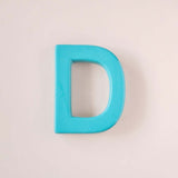 Wall Decor Mottled Mono Wall Hanging Teal A to Z