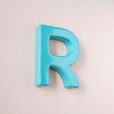 Wall Decor R Mottled Mono Wall Hanging Teal A to Z