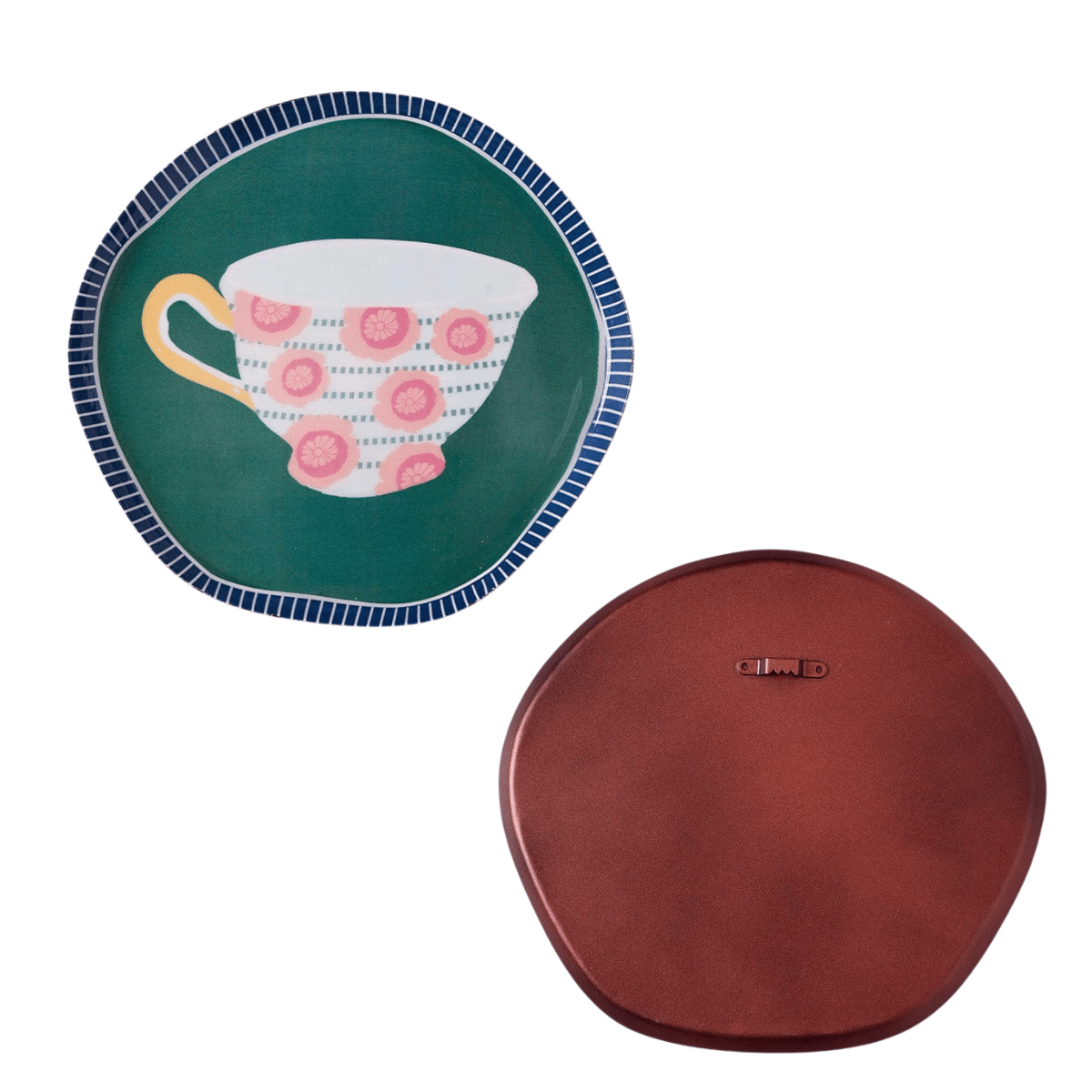 Wall Decor Still Life Metal Wall Plates - Set of 3 | The Wishing Chair