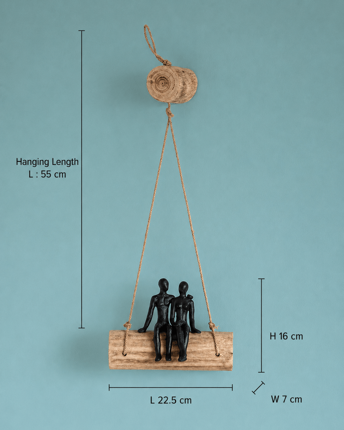 Wall Decor Swingtime Wood & Metal Wall Decor