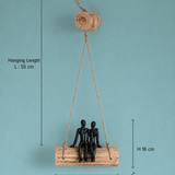 Wall Decor Swingtime Wood & Metal Wall Decor