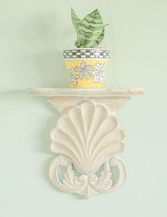 Wall Decor White Alice Wall Bracket