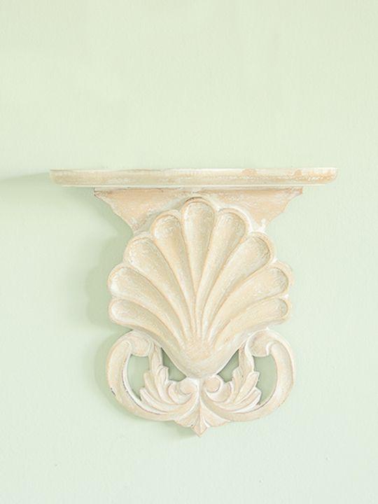 Wall Decor White Alice Wall Bracket