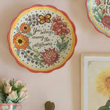 Wall Decor You Belong Among The Wildflowers Wall Plate