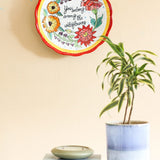 Wall Decor You Belong Among The Wildflowers Wall Plate