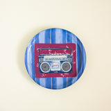 Boombox Metal Wall Plate