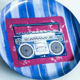 Boombox Metal Wall Plate
