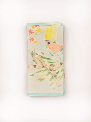 Where The Grass Is Green Napkin - Set Of 6