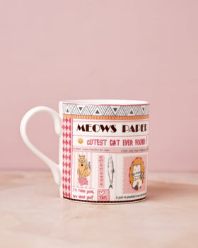 Whisker Weekly Fine China Mug