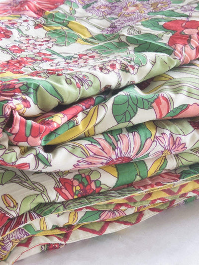 Wildflowers 3 Layers Printed Bedcover