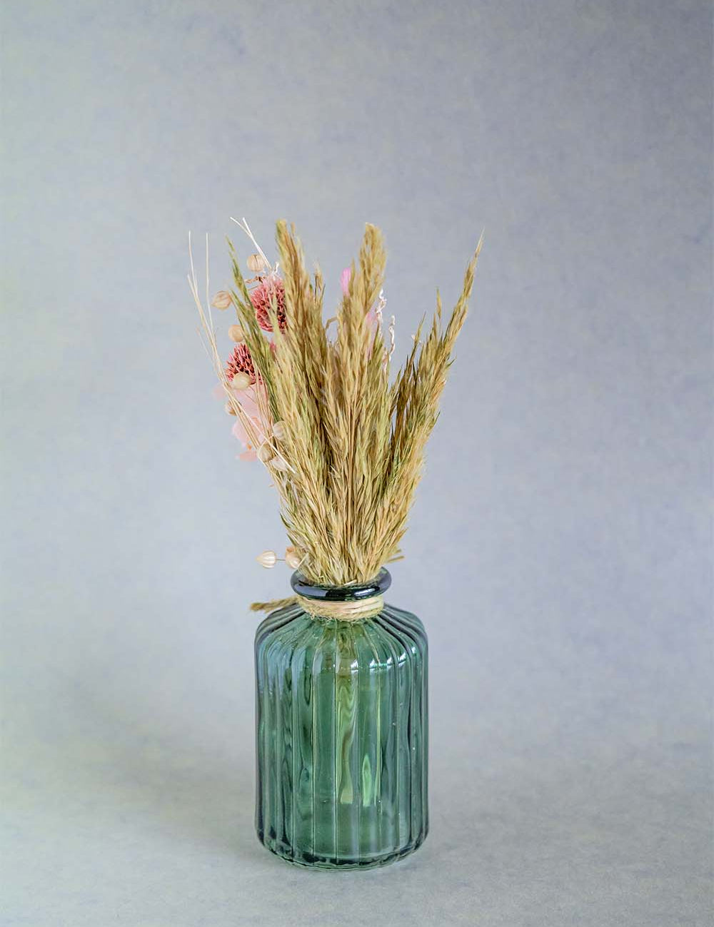  Wildflowers Natural Dried Flowers Bouquet in Glass Jar - Wildflowers Natural Dried Flowers Bouquet in Glass Jar - The Wishing Chair 