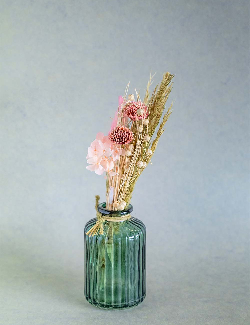  Wildflowers Natural Dried Flowers Bouquet in Glass Jar - Wildflowers Natural Dried Flowers Bouquet in Glass Jar - The Wishing Chair 