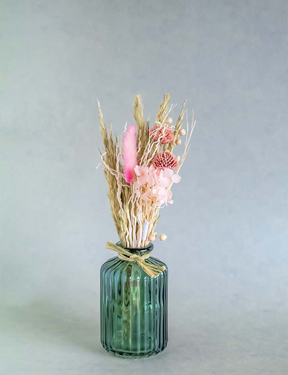 Wildflowers Natural Dried Flowers Bouquet in Glass Jar - Wildflowers Natural Dried Flowers Bouquet in Glass Jar - The Wishing Chair 