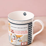 Woof Street Journal Fine China Mug