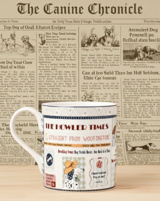Woof Street Journal Fine China Mug