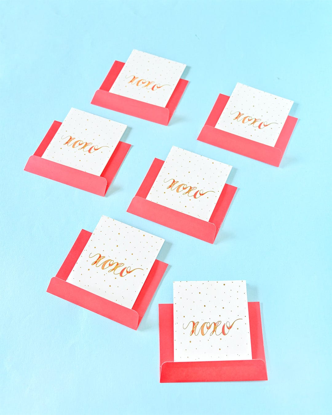  XOXO Greeting Card Set of 6 - XOXO Greeting Card Set of 6 - The Wishing Chair 