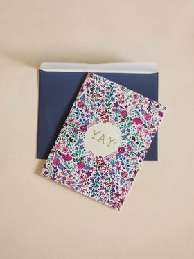 Yay Greeting Card