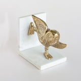  Yogi Owls Metal & Marble Bookends - Yogi Owls Metal & Marble Bookends - The Wishing Chair 