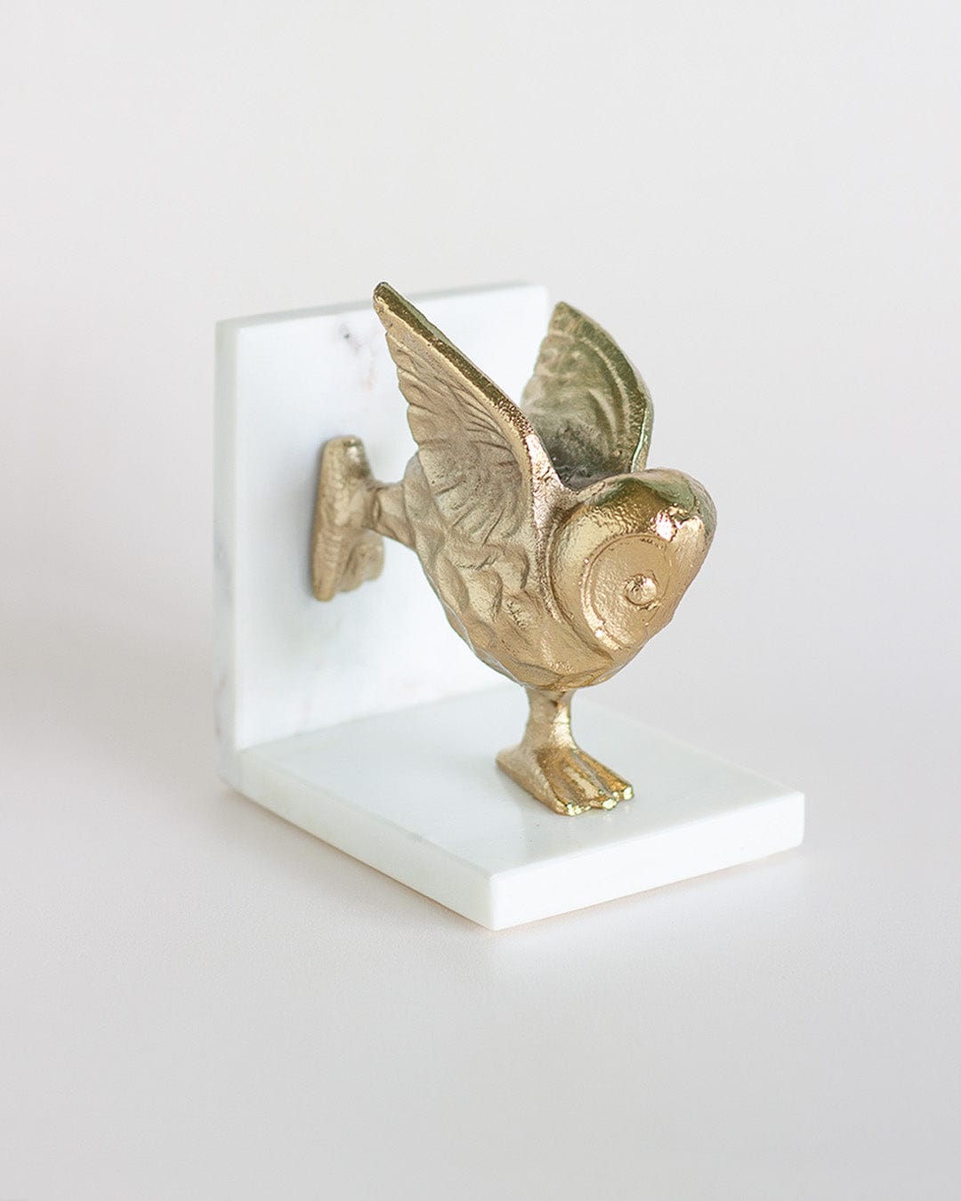 Yogi Owls Metal & Marble Bookends - Yogi Owls Metal & Marble Bookends - The Wishing Chair 