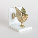  Yogi Owls Metal & Marble Bookends - Yogi Owls Metal & Marble Bookends - The Wishing Chair 