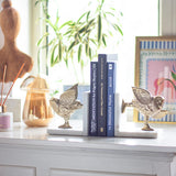  Yogi Owls Metal & Marble Bookends - Yogi Owls Metal & Marble Bookends - The Wishing Chair 