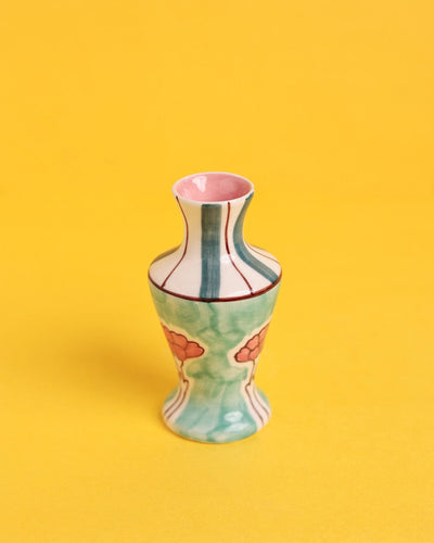  Zeha Handpainted Ceramic Bud Vase - Zeha Handpainted Ceramic Bud Vase - The Wishing Chair 