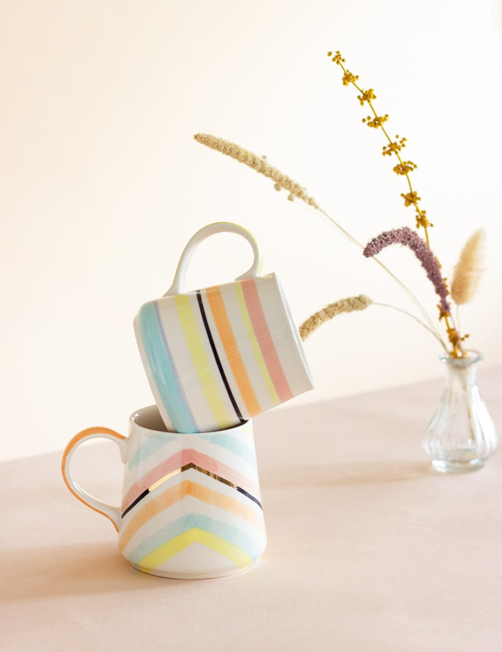 Twilight Handpainted Ceramic Mugs - Set of 2 - The Wishing Chair